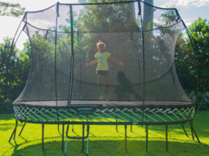 O92 Large Oval Springfree Trampoline