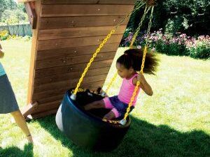 360° Race Car Tire Swing