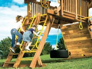 Unlevel Yard Step/Chain