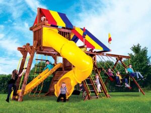15J Sunshine Castle Pkg V w/270° Spiral Slide